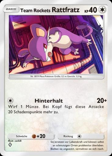 Team Rockets Rattfratz