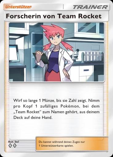 Forscherin von Team Rocket