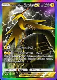 Team Rockets Zapdos-ex