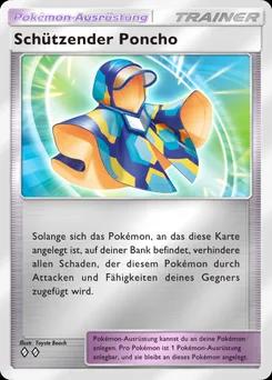 Schützender Poncho