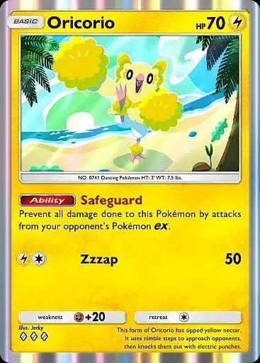 Oricorio deck guide: Safeguard vs other prints