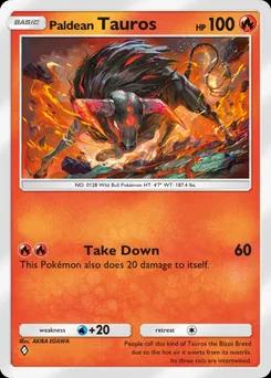 Paldean Tauros