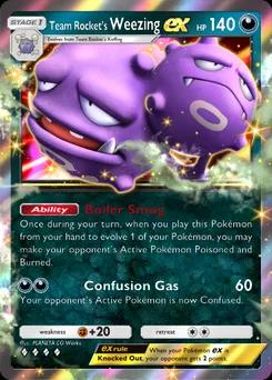 Team Rocket's Weezing ex