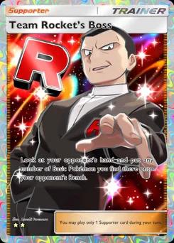 Team Rocket's Boss