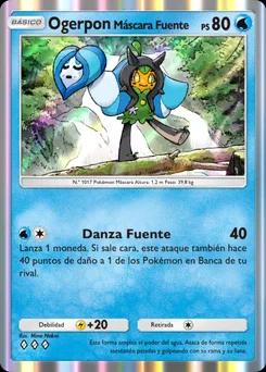 Máscara de fuente Ogerpon