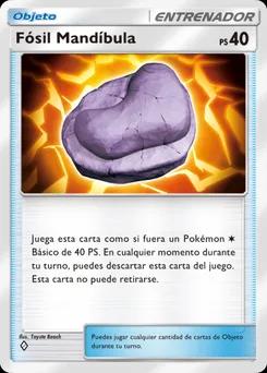 Fósil de mandíbula