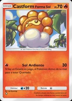 Castform Forma Sol