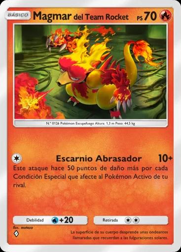 Magmar del Team Rocket