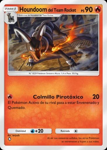 Houndoom del Team Rocket