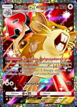 Raticate ex del Team Rocket