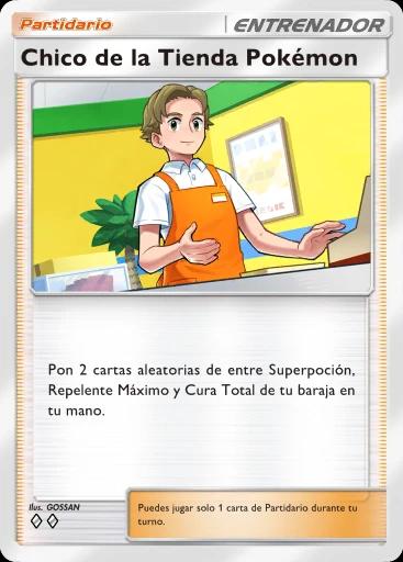 Chico de la Tienda Pokémon