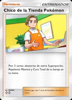 Chico de la Tienda Pokémon