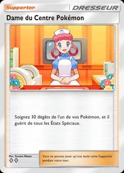 Dame du Centre Pokémon