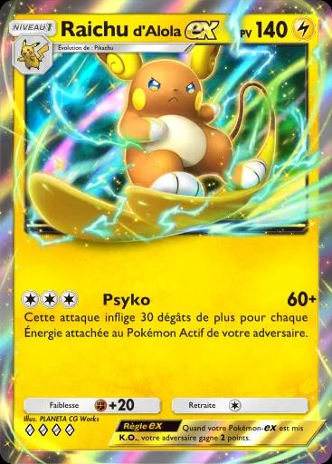 Raichu d'Alola-ex