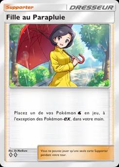 Fille au Parapluie