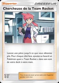 Chercheuse de la Team Rocket