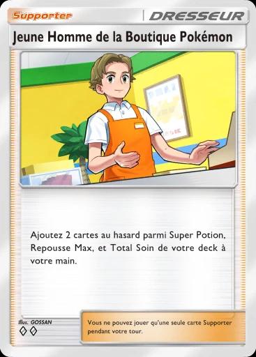 Jeune Homme de la Boutique Pokémon