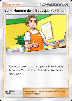 Jeune Homme de la Boutique Pokémon