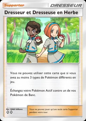 Dresseur et Dresseuse en Herbe