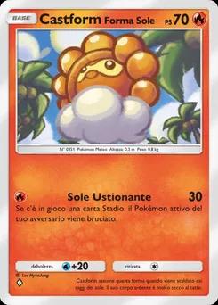 Castform Forma Sole
