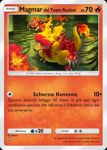 Magmar del Team Rocket