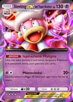 Slowking-ex del Team Rocket