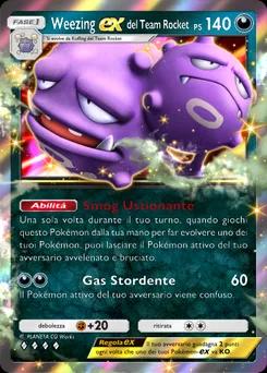 Weezing-ex del Team Rocket