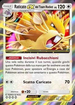 Raticate-ex del Team Rocket