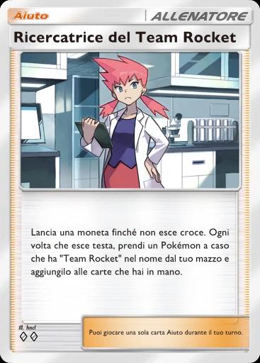 Ricercatrice del Team Rocket