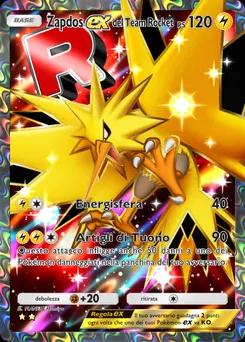 Zapdos-ex del Team Rocket