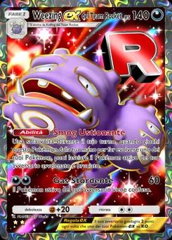 Weezing-ex del Team Rocket