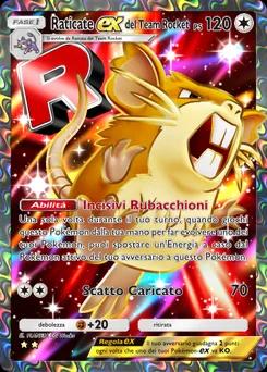 Raticate-ex del Team Rocket