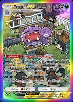 Weezing-ex del Team Rocket