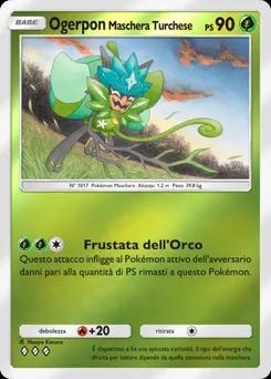 Ogerpon Maschera Turchese