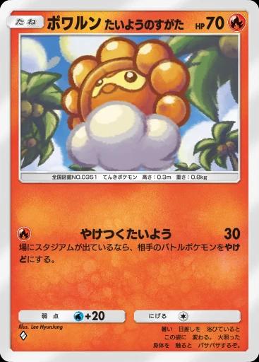 ポワルンたいようのすがた