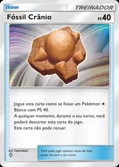 Fóssil Crânio
