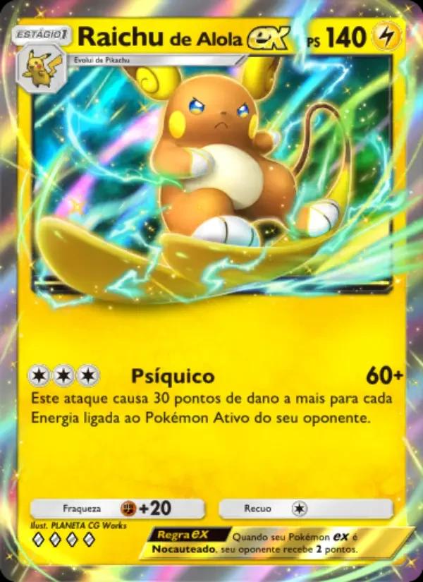 Raichu de Alola ex
