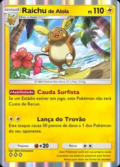 Raichu de Alola