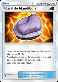 Fóssil de Mandíbula