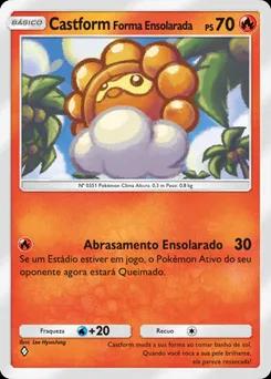 Castform Forma Ensolarada