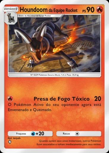 Houndoom da Equipe Rocket