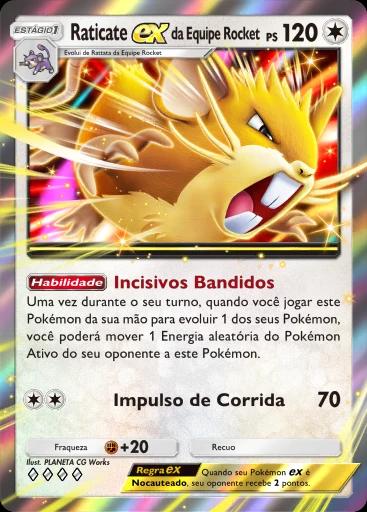 Raticate ex da Equipe Rocket