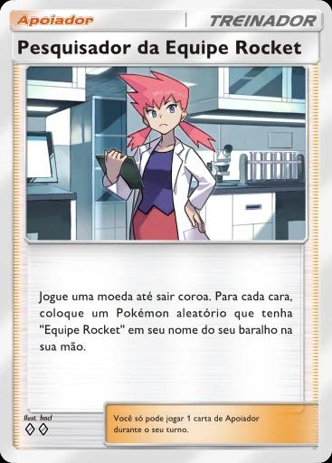 Pesquisador da Equipe Rocket