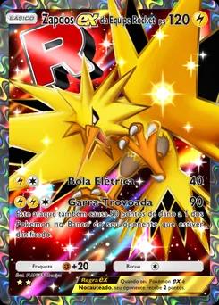 Zapdos ex da Equipe Rocket