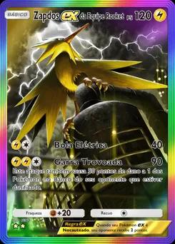 Zapdos ex da Equipe Rocket